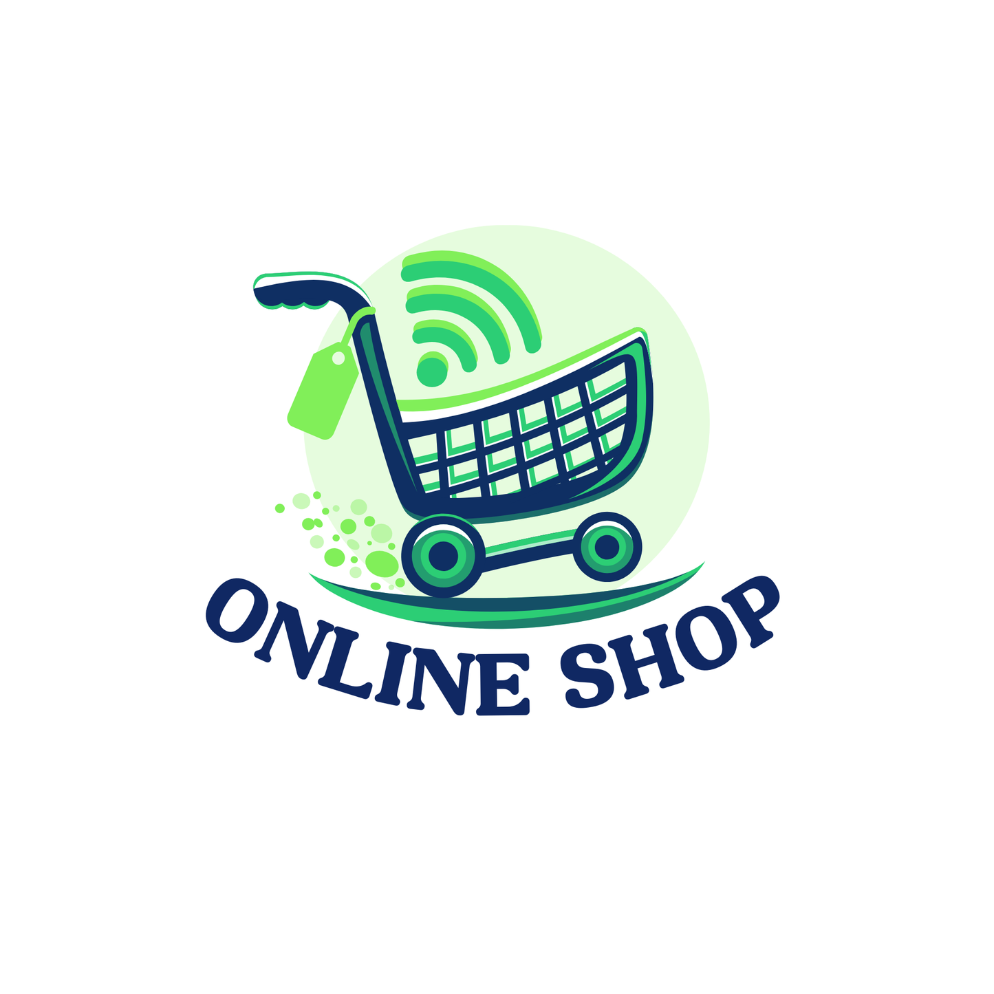 Premium Online Shop Logo