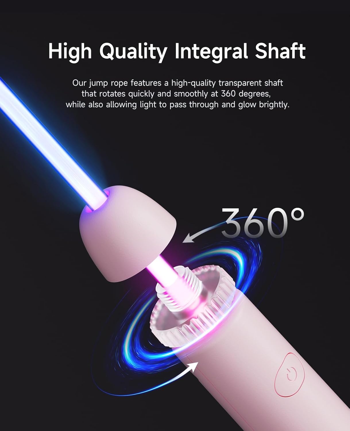 Adjustable LED Jump Rope for Kids & Adults: Colorful, Glowing Skipping Rope for Fitness & Workouts.