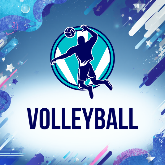 Volleyball Logo - Editable Design Template
