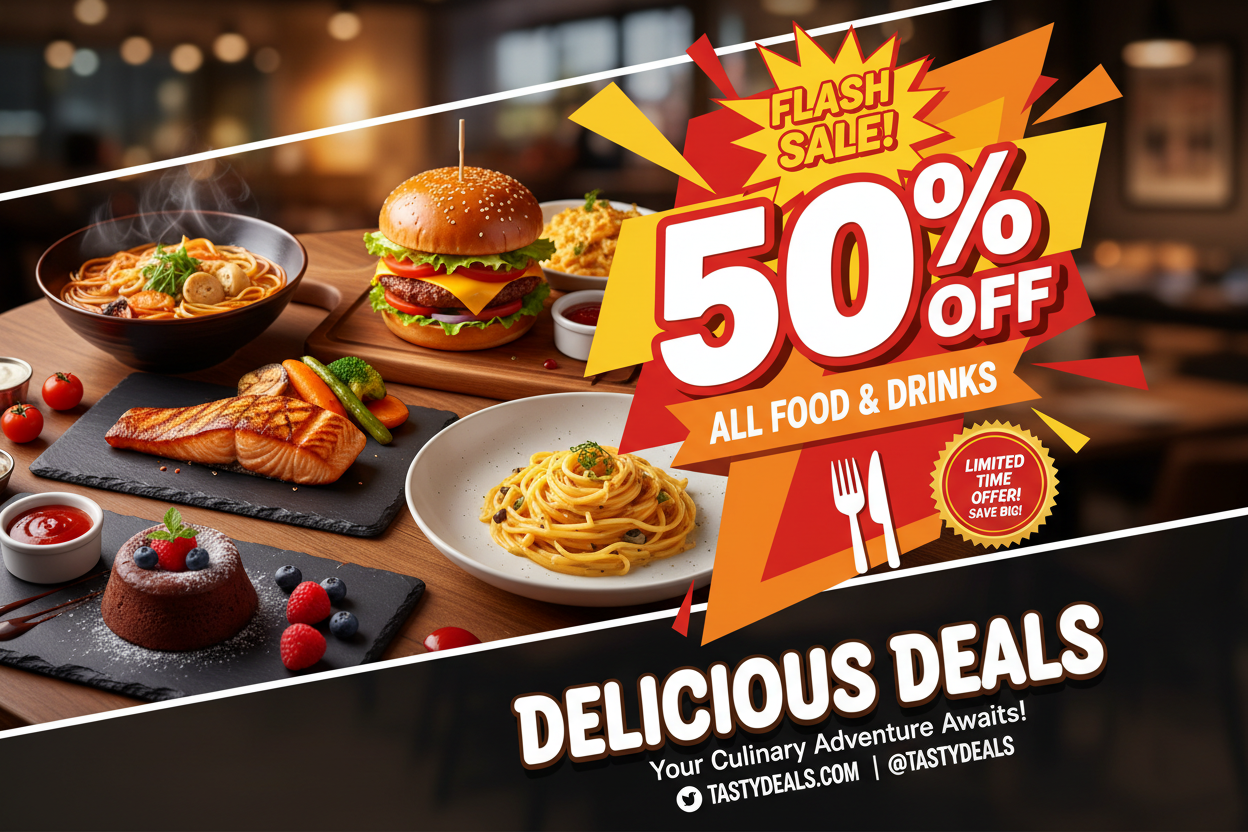 Food Discount Promotion Video