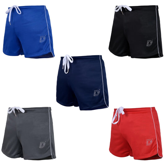 DEFY Men's Workout Gym Training Sports Running Fitness Shorts