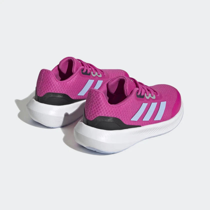 Adidas Kids Falcon 3 Sport Lace Shoes - Athletic Running Sneakers