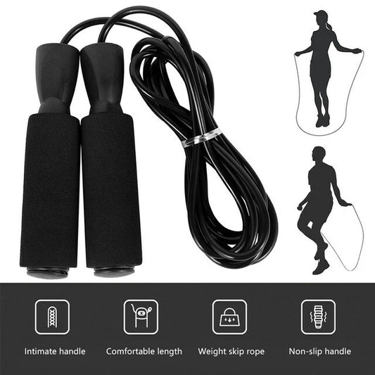 Adjustable Speed Jump Rope - Ball Bearing Skipping Rope for Boxing & Fitness Training