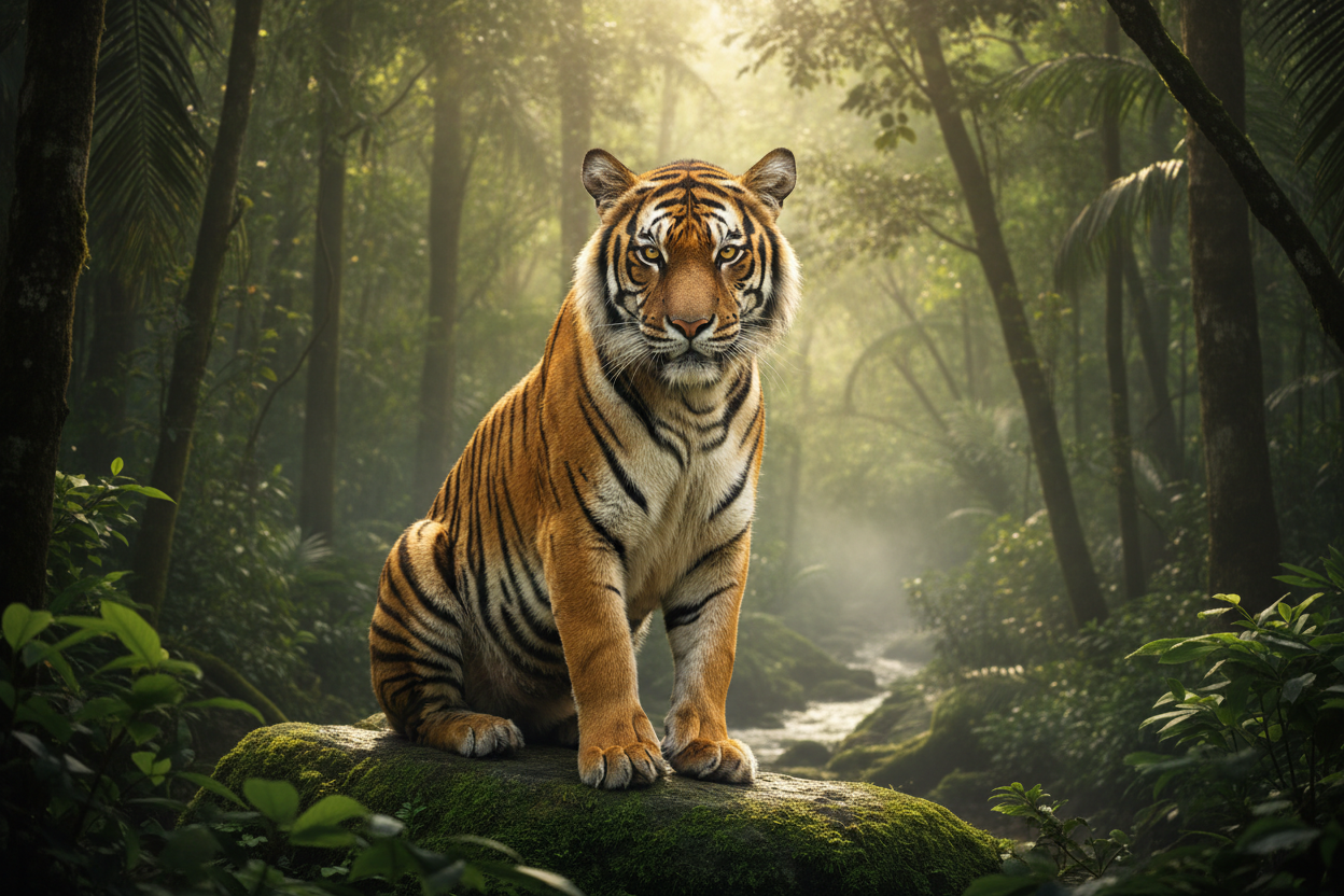 Tiger Video - Wildlife Content